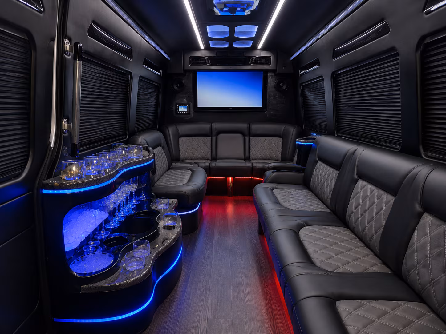 choose the right bus size for your davie wedding guest count