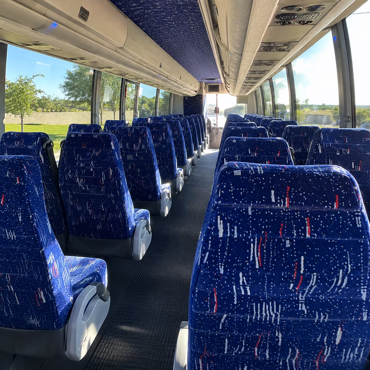 davie bus rental service area