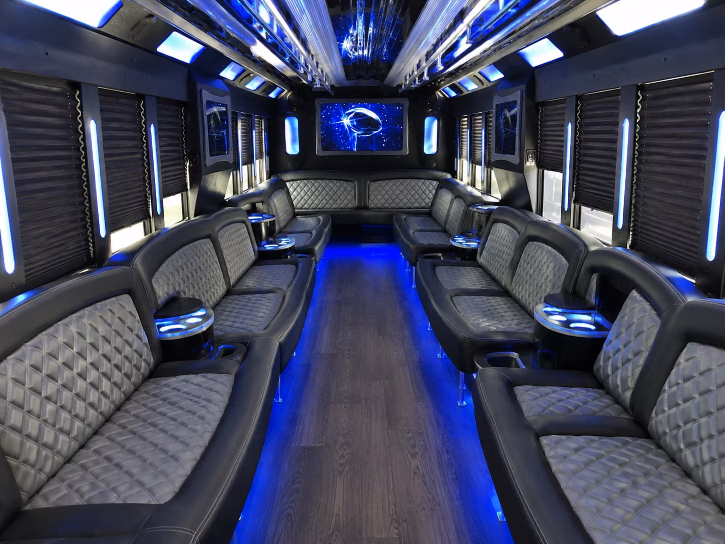 davie corporate party bus rental
