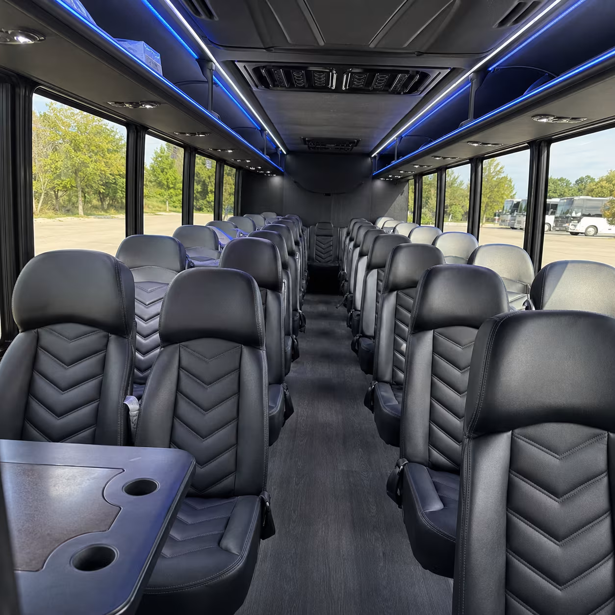 davie wine tour brewery transportation onboard seating