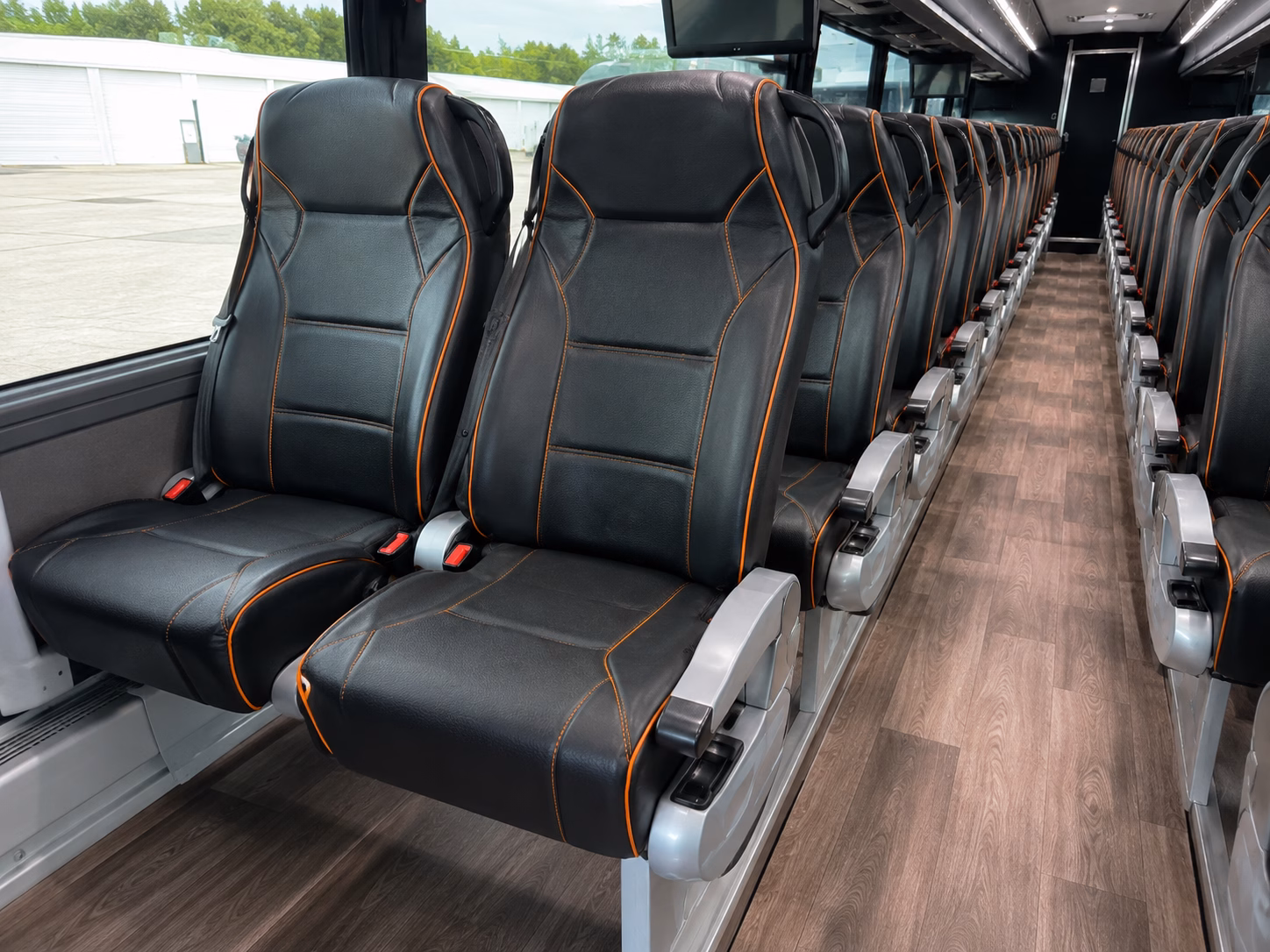 hollywood government military charter bus services
