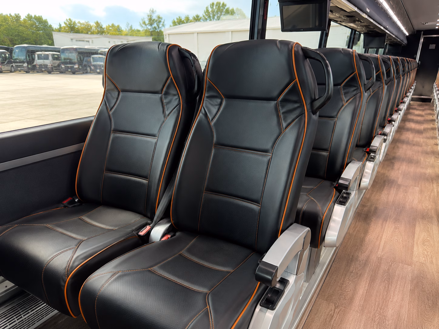 miramar charter bus rental inside