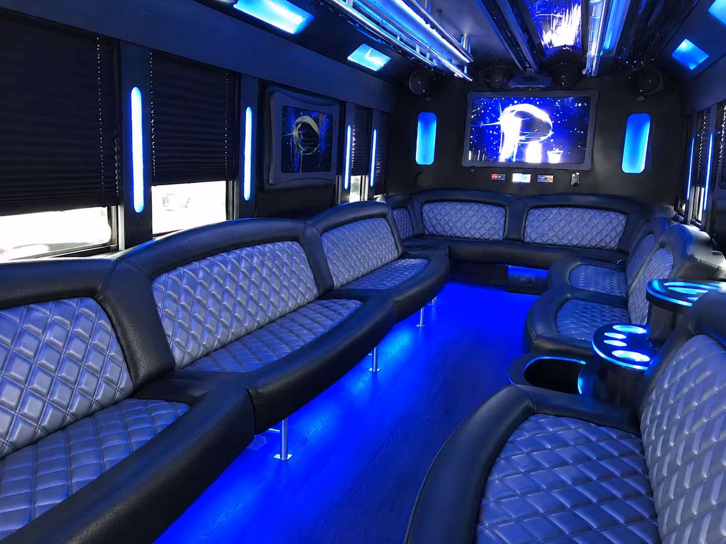 party buses that make the ride to the show as fun as the show