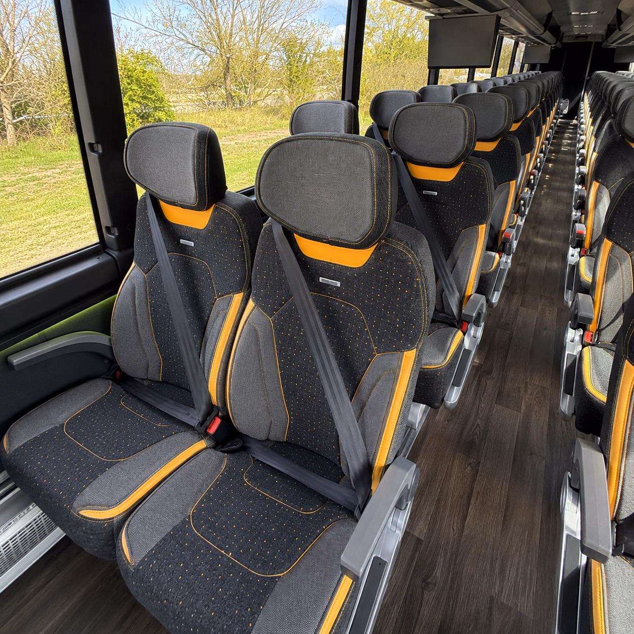 sunrise bring your wine tour group together with a sunrise charter bus