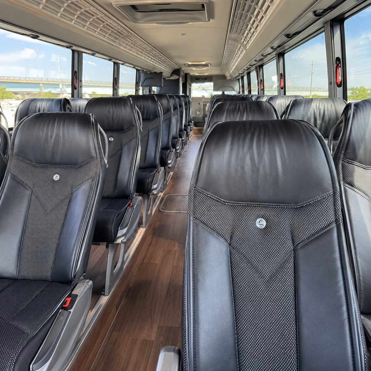 sunrise short and long distance charter bus rentals for sunrise teams and fans