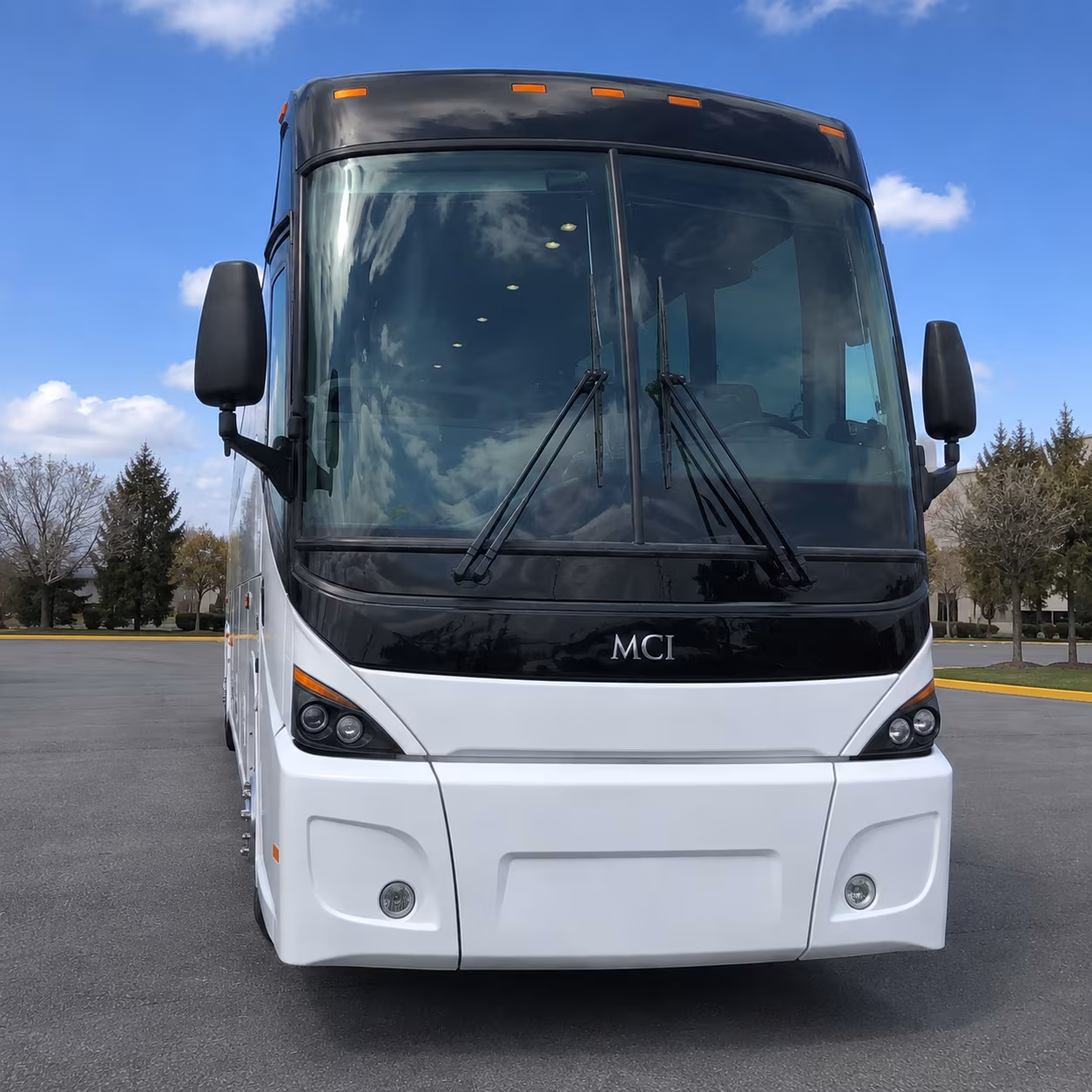 tamarac charter bus rental exterior